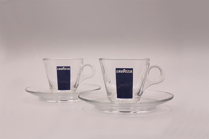 COFFRET DEUX TASSES ESPRESSO VERRES